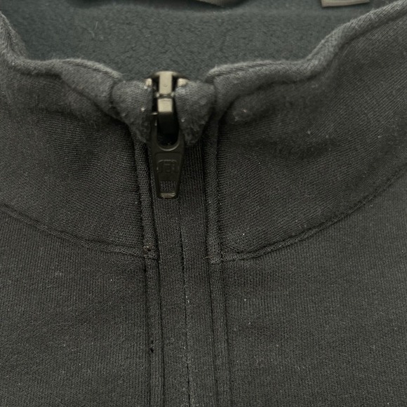 Travis Mathew Quarter Zip Pullover Mens XXL Heather Gray Black Long Sleeve Golf - Picture 12 of 13